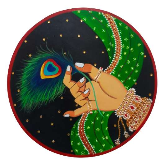 Hand of Radhaji Pichwai Painting